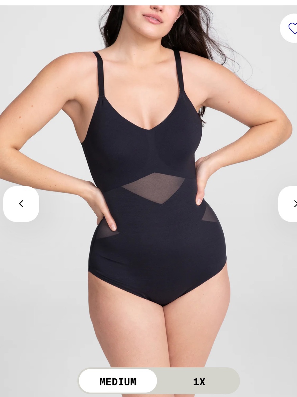 Honeylove Cami Bodysuit in Runway Shapewear Size Small
